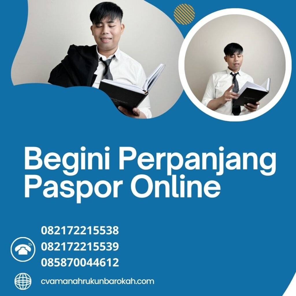 Begini Perpanjang Paspor Online Begini perpanjang paspor online