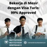 Bekerja Di Mesir Dengan Visa Turis 99% Approved