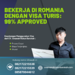 Bekerja Di Romania Dengan Visa Turis 99% Approved