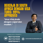 Bekerja Di South Africa Dengan Visa Turis 99% Approved
