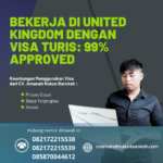 Bekerja Di United Kingdom Dengan Visa Turis 99% Approved
