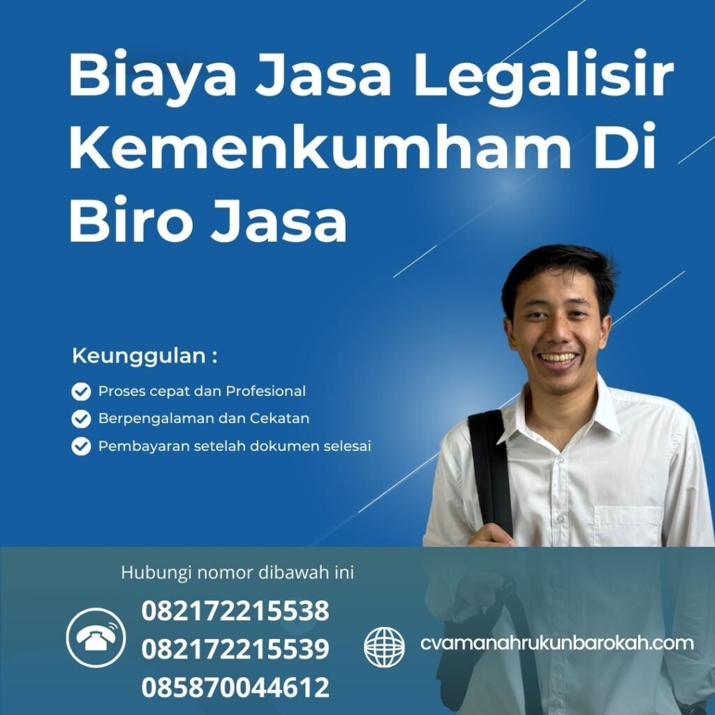 Biaya Jasa Legalisir Kemenkumham Di Biro Jasa Biaya Jasa Legalisir Kemenkumham Di Biro Jasa