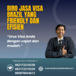Biro jasa visa brazil yang friendly dan efisien