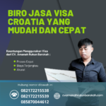 Biro jasa visa croatia yang mudah dan cepat