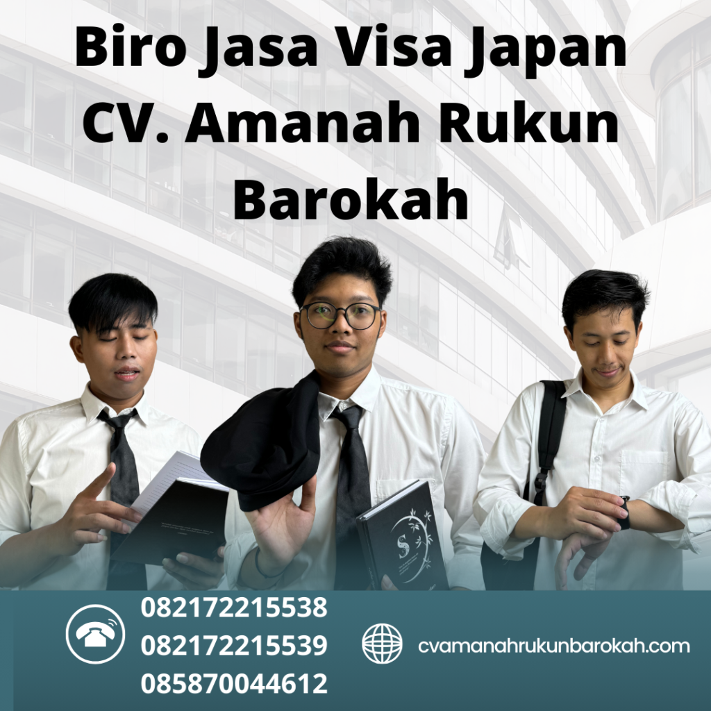 Biro jasa visa japan cv. amanah rukun barokah