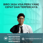 Biro jasa visa peru yang cepat dan terpercaya