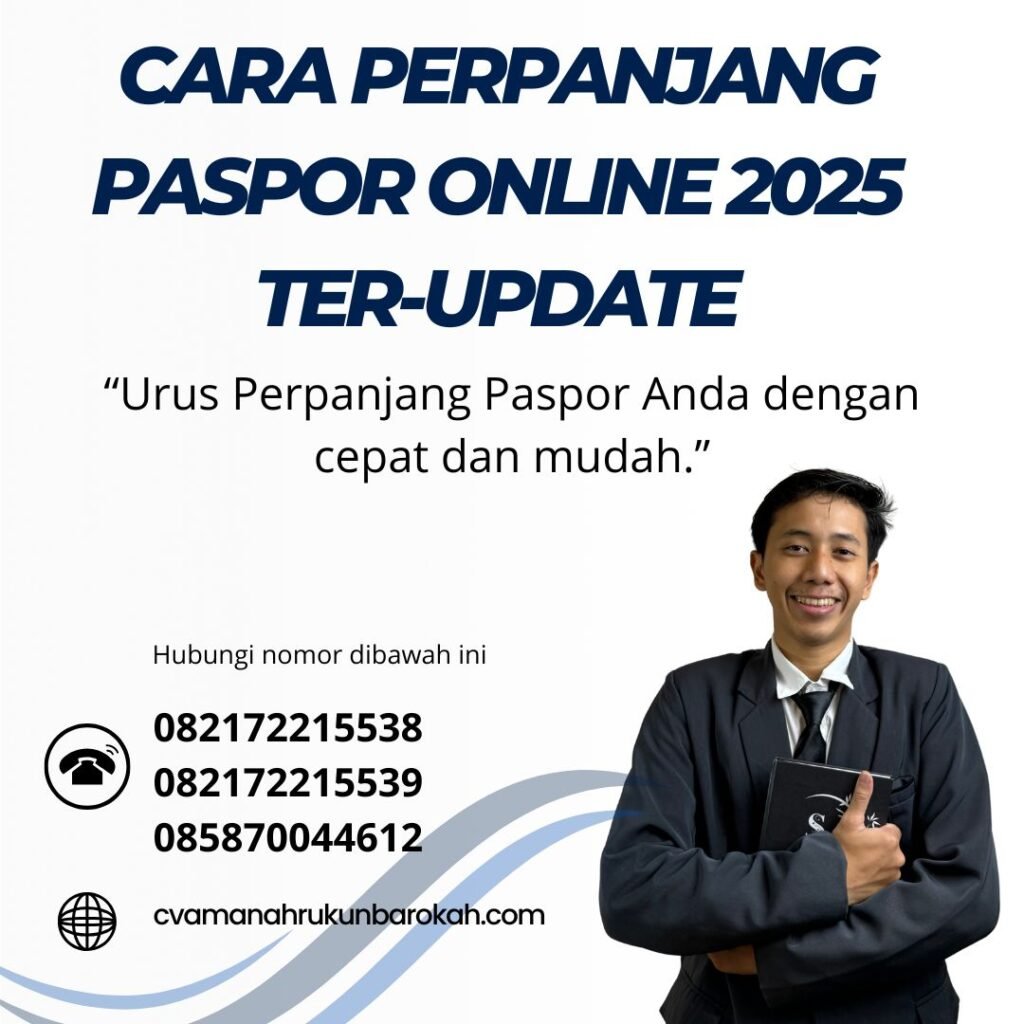 Cara Perpanjang Paspor Online 2025 Ter-update Cara perpanjang paspor online 2025 ter update