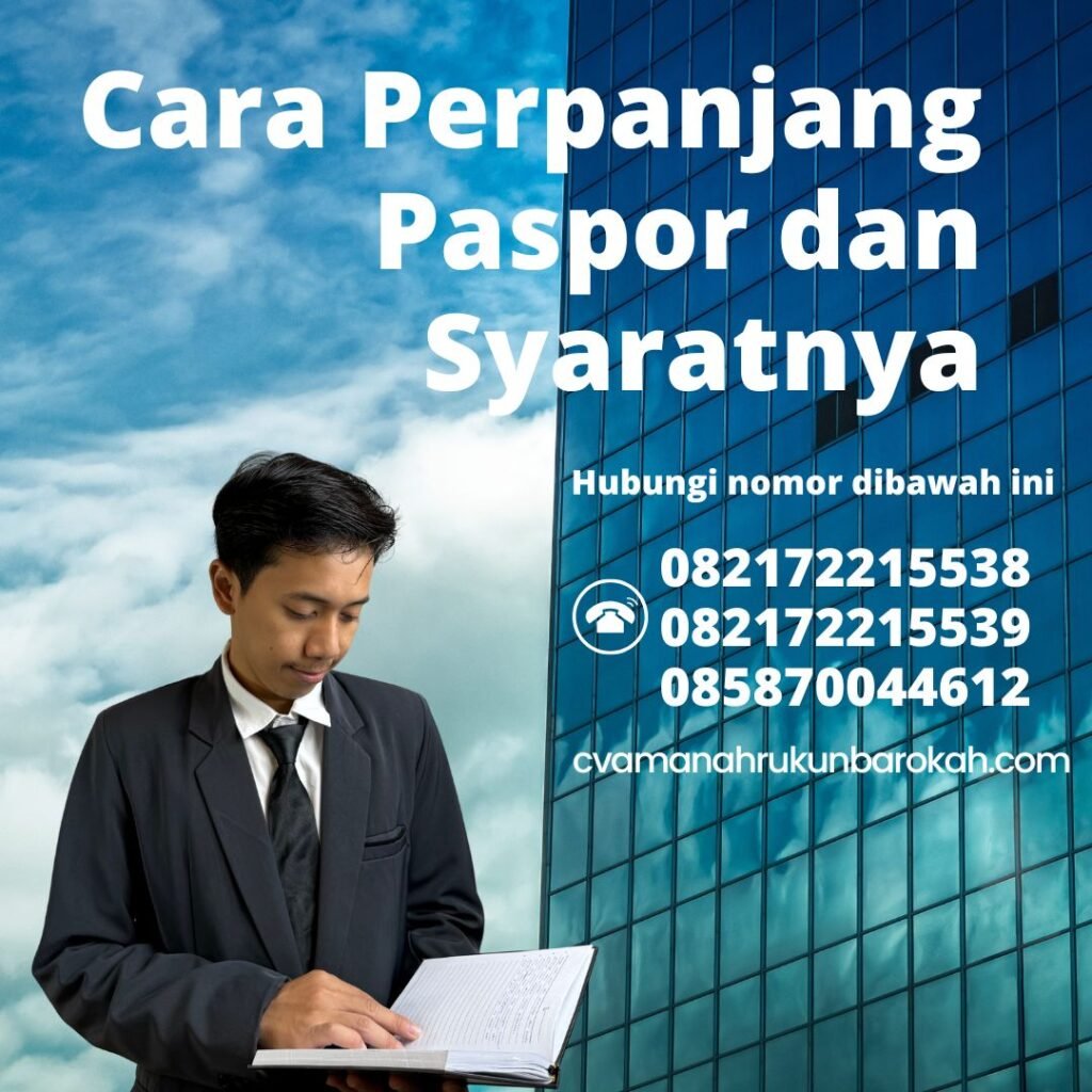 Cara Perpanjang Paspor dan Syaratnya Cara perpanjang paspor dan syaratnya