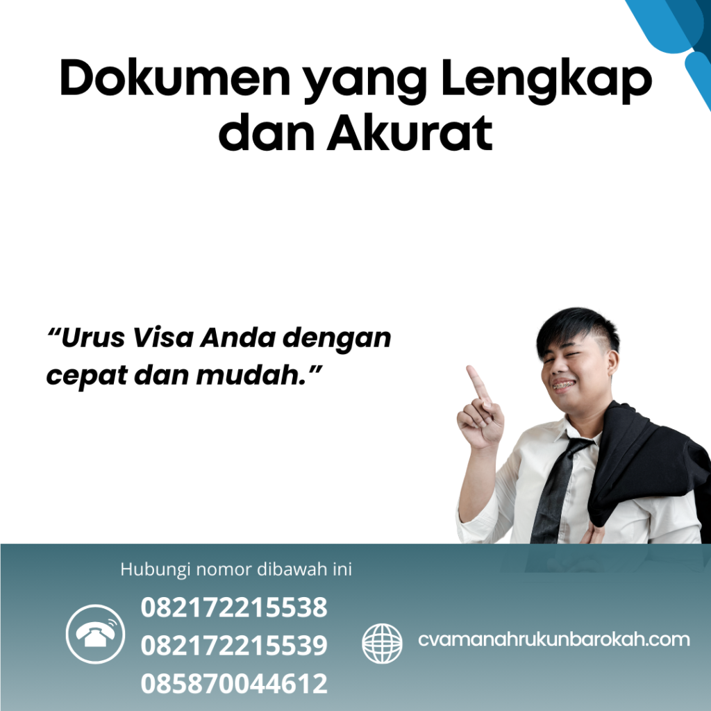 Dokumen yang lengkap dan akurat (1)