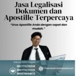 Jasa Legalisasi Dokumen Dan Apostille Terpercaya