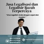 Jasa Legalisasi Dan Legalisir Ijazah Terpercaya
