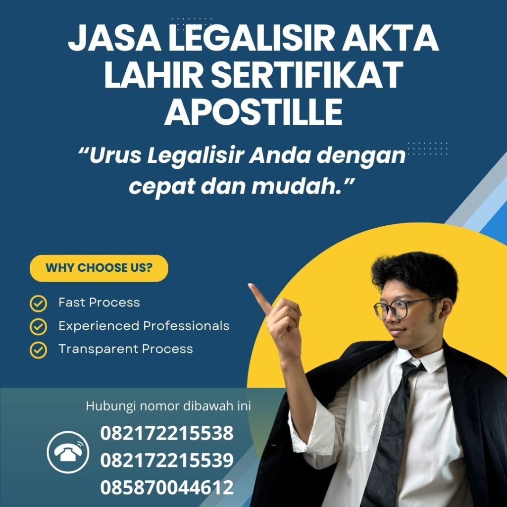 Jasa Legalisir Akta Lahir Sertifikat Apostille Jasa Legalisir Akta Lahir Sertifikat Apostille