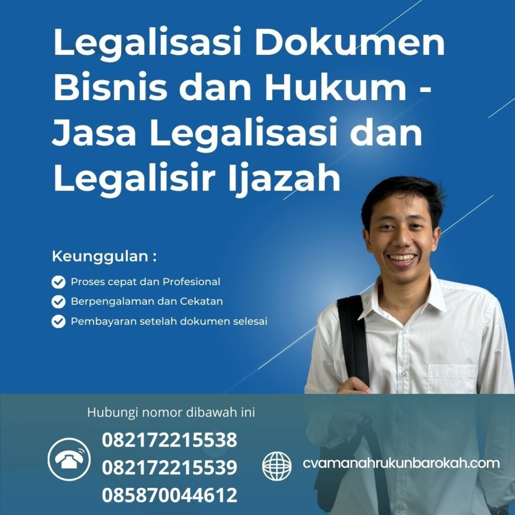 Legalisasi Dokumen Bisnis Dan Hukum Jasa Legalisasi Dan Legalisir Ijazah