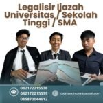 Legalisir Ijazah Universitas Sekolah Tinggi Sma