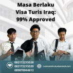 Masa Berlaku Visa Turis Iraq 99% Approved