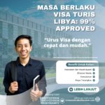 Masa Berlaku Visa Turis Libya 99% Approved