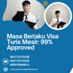 Masa Berlaku Visa Turis Mesir 99% Approved