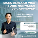 Masa Berlaku Visa Turis Norwegia 99% Approved