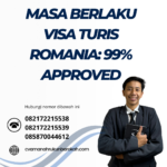 Masa Berlaku Visa Turis Romania 99% Approved