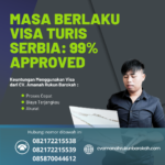 Masa Berlaku Visa Turis Serbia 99% Approved
