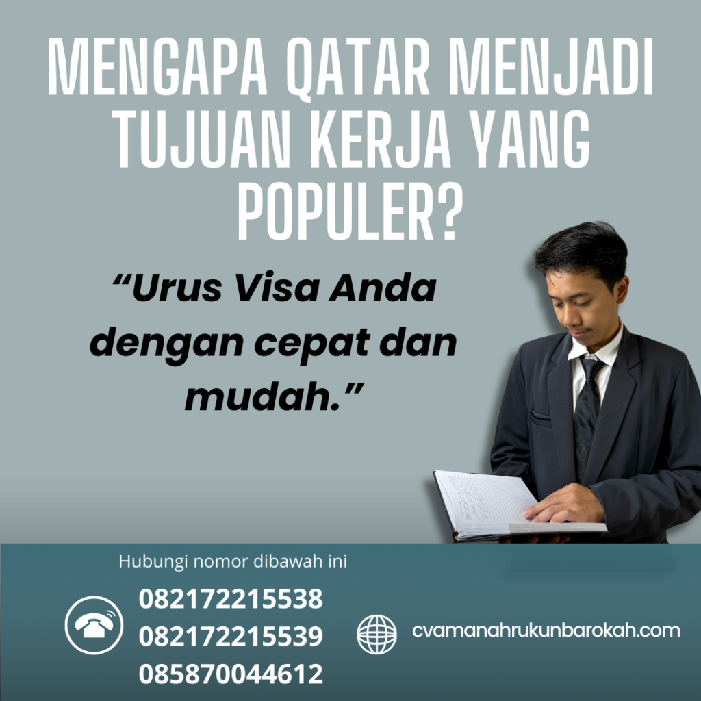 Mengapa Qatar Menjadi Tujuan Kerja yang Populer Mengapa Qatar Menjadi Tujuan Kerja Yang Populer