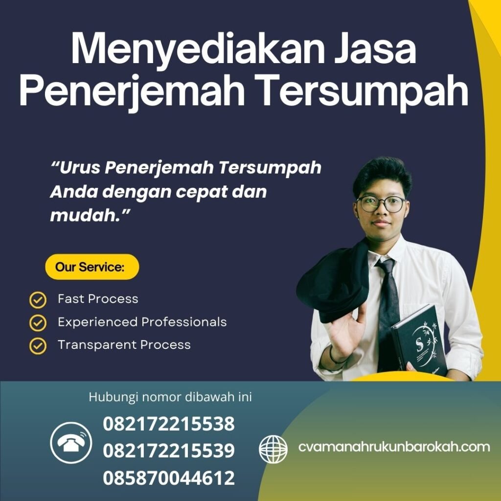 Menyediakan Jasa Penerjemah Tersumpah Menyediakan Jasa Penerjemah Tersumpah