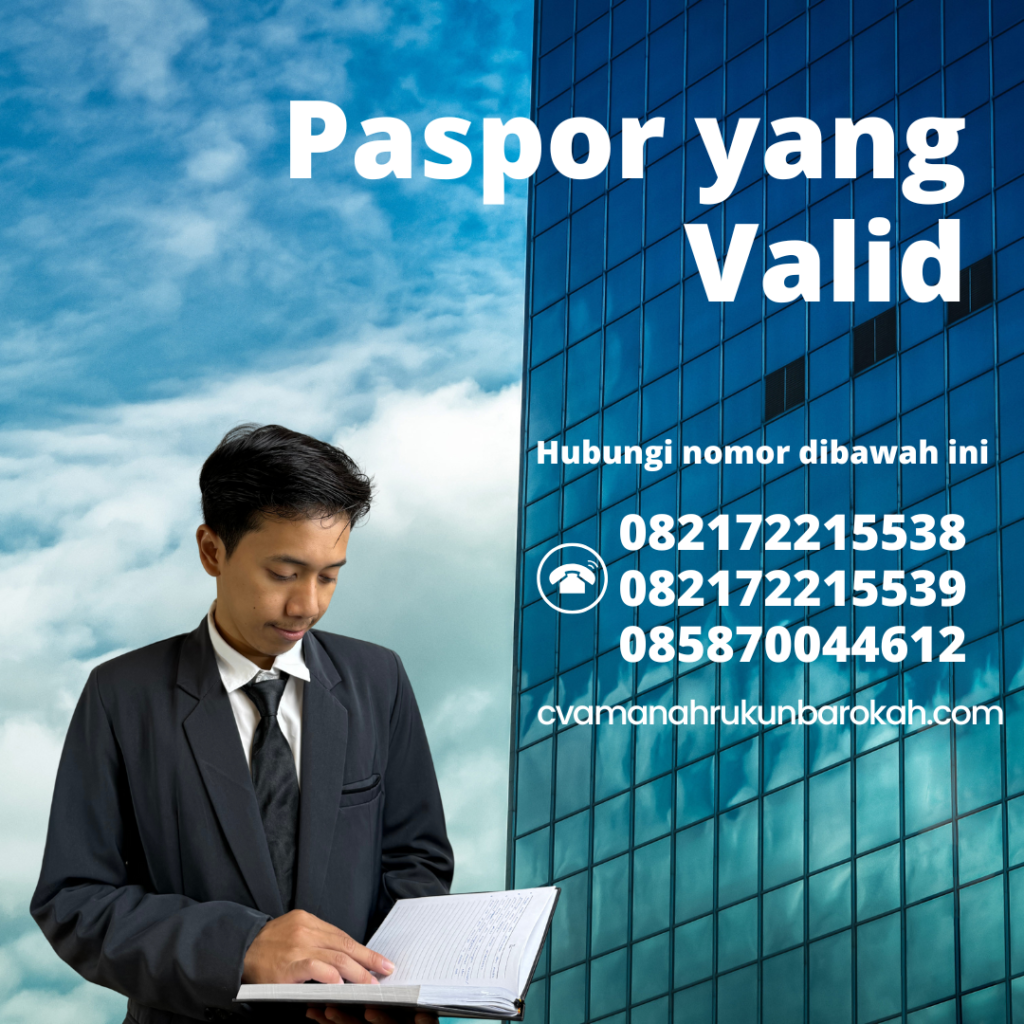 Paspor yang Valid (1) Paspor Yang Valid (1)