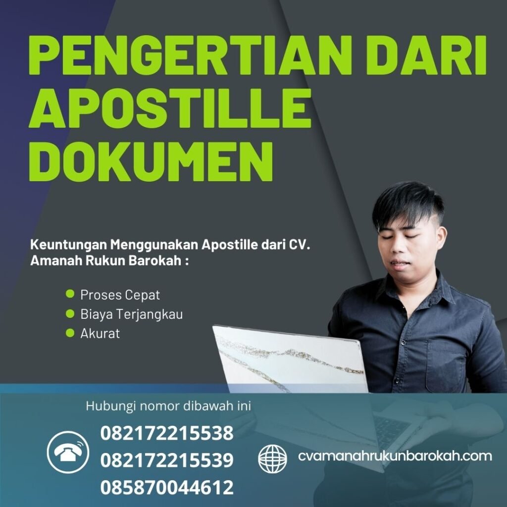 Pengertian Dari Apostille Dokumen