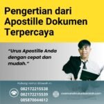 Pengertian Dari Apostille Dokumen Terpercaya
