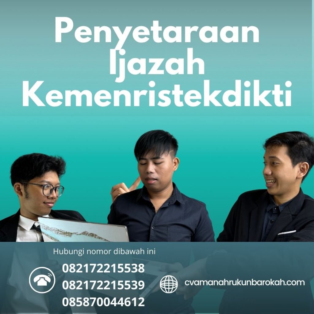 Penyetaraan Ijazah Kemenristekdikti Penyetaraan Ijazah Kemenristekdikti