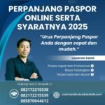 Perpanjang paspor online serta syaratnya 2025