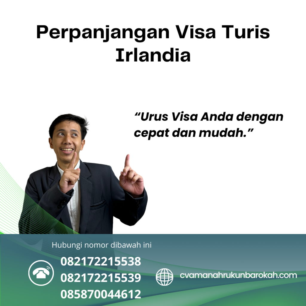 Perpanjangan Visa Turis Irlandia