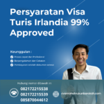 Persyaratan Visa Turis Irlandia 99% Approved