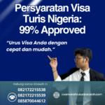 Persyaratan Visa Turis Nigeria 99% Approved