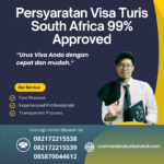 Persyaratan Visa Turis South Africa 99% Approved