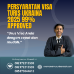 Persyaratan Visa Turis Ukraina 2025 99% Approved