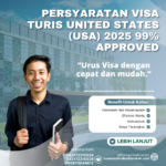 Persyaratan Visa Turis United States (usa) 2025 99% Approved