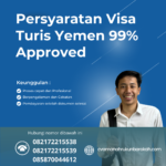 Persyaratan Visa Turis Yemen 99% Approved