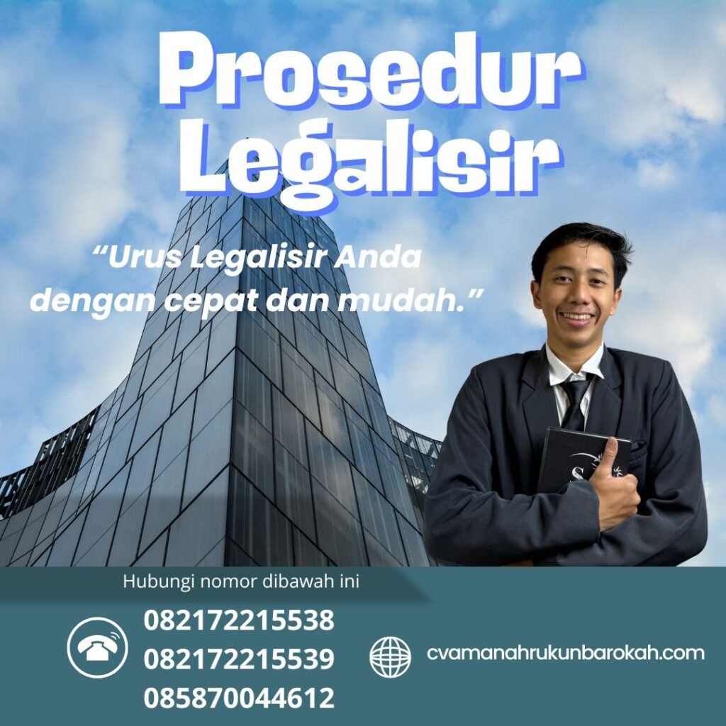 Prosedur Legalisir Prosedur Legalisir