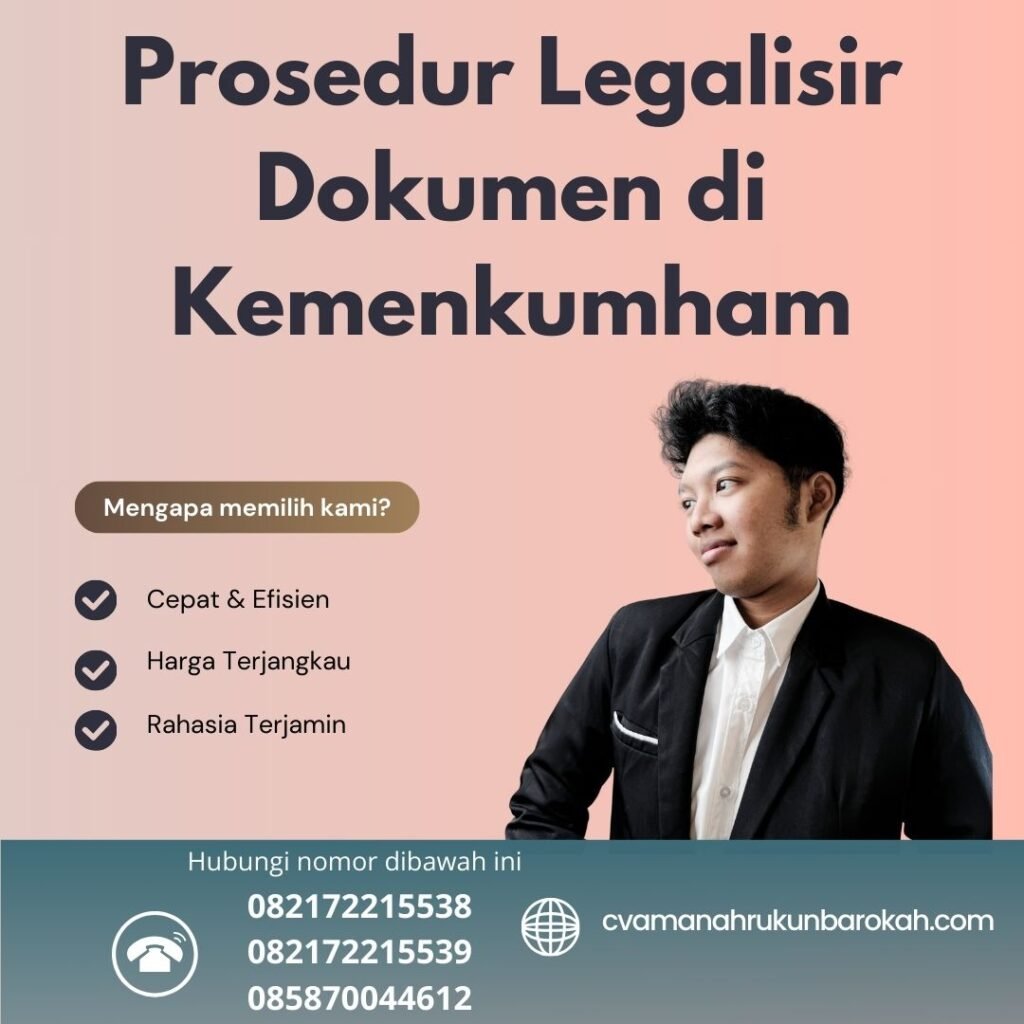 Prosedur Legalisir Dokumen di Kemenkumham (1) Prosedur Legalisir Dokumen Di Kemenkumham (1)