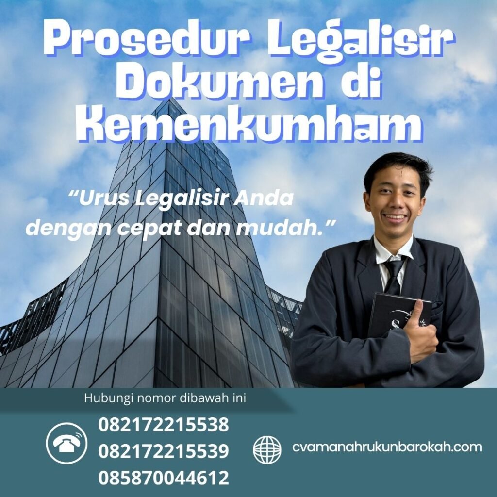 Prosedur Legalisir Dokumen di Kemenkumham Prosedur Legalisir Dokumen Di Kemenkumham