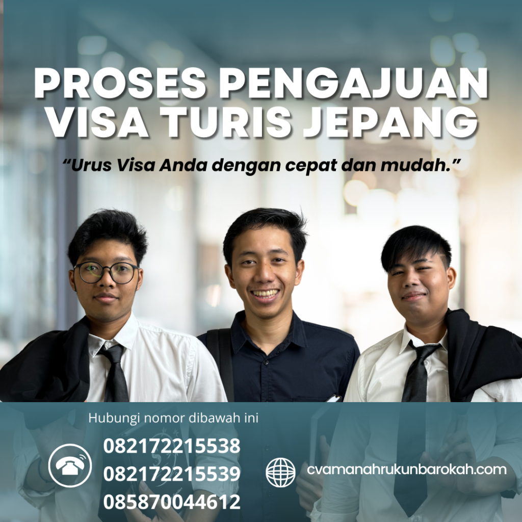 Proses Pengajuan Visa Turis Jepang Proses Pengajuan Visa Turis Jepang