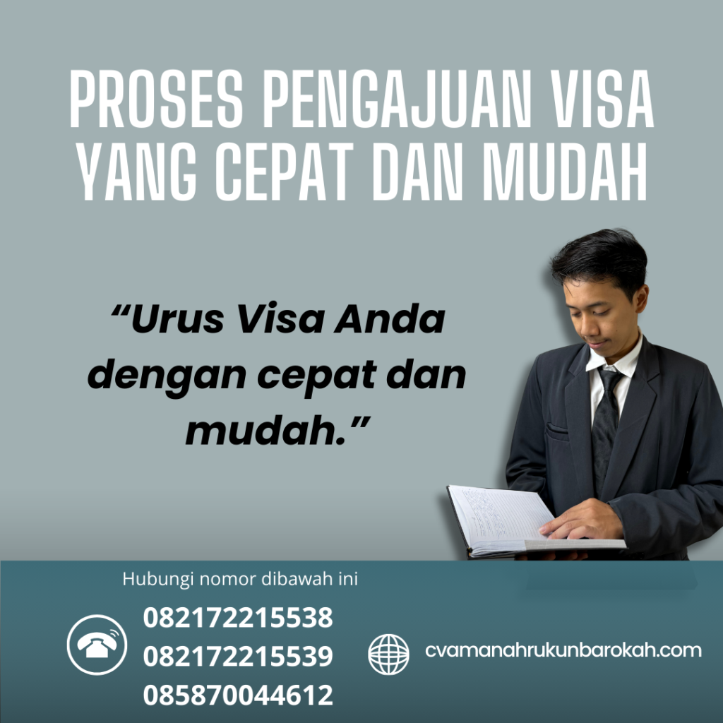 Proses Pengajuan Visa yang Cepat dan Mudah Proses pengajuan visa yang cepat dan mudah