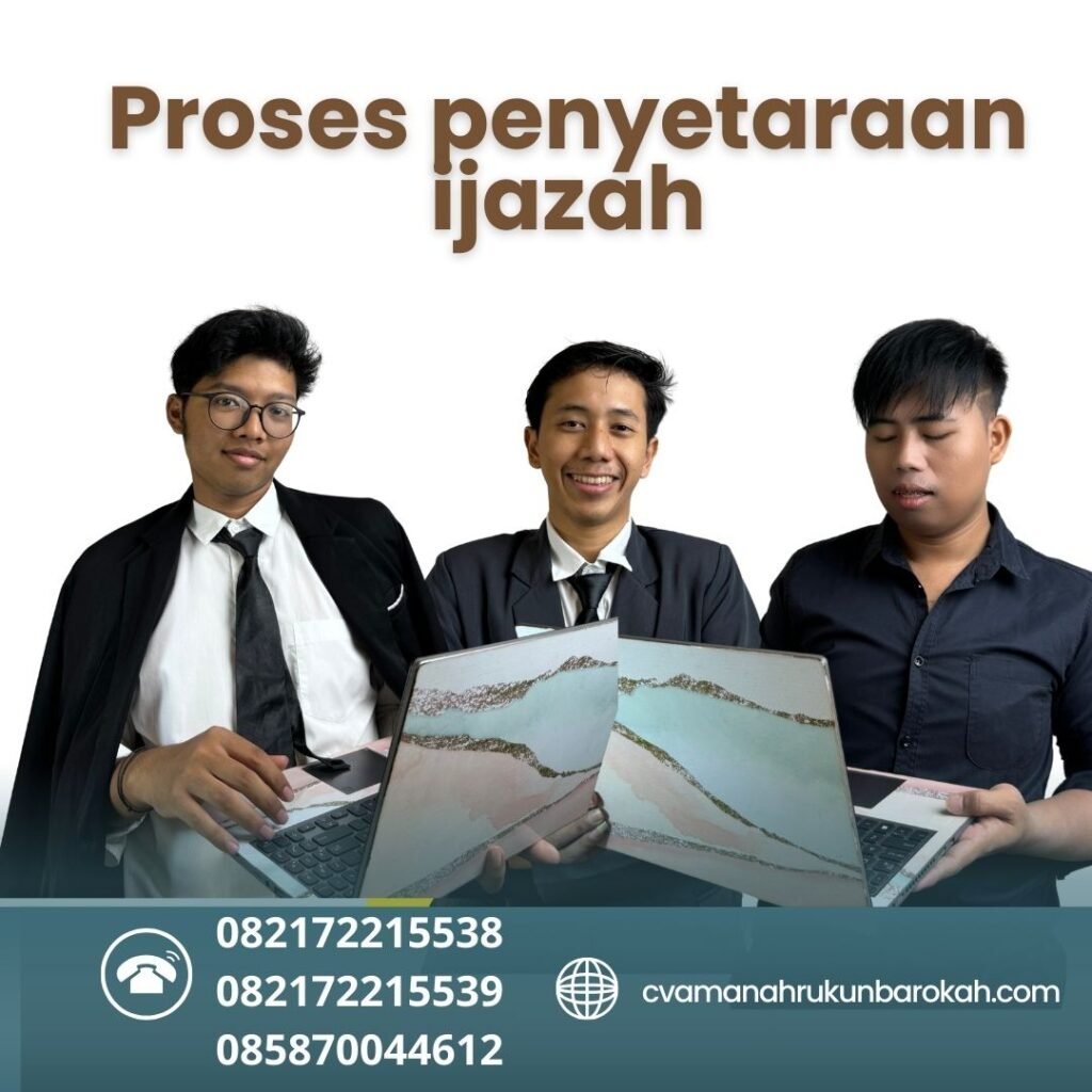 Proses penyetaraan ijazah Proses penyetaraan ijazah