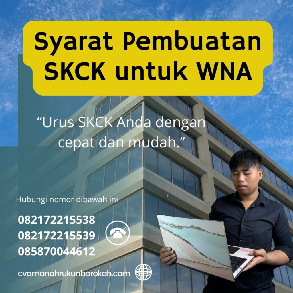 Syarat pembuatan skck untuk wna