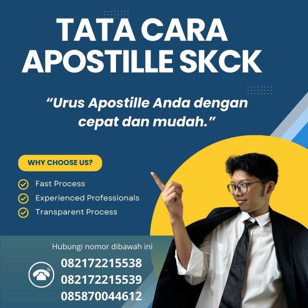 Tata Cara Apostille SKCK Tata Cara Apostille Skck