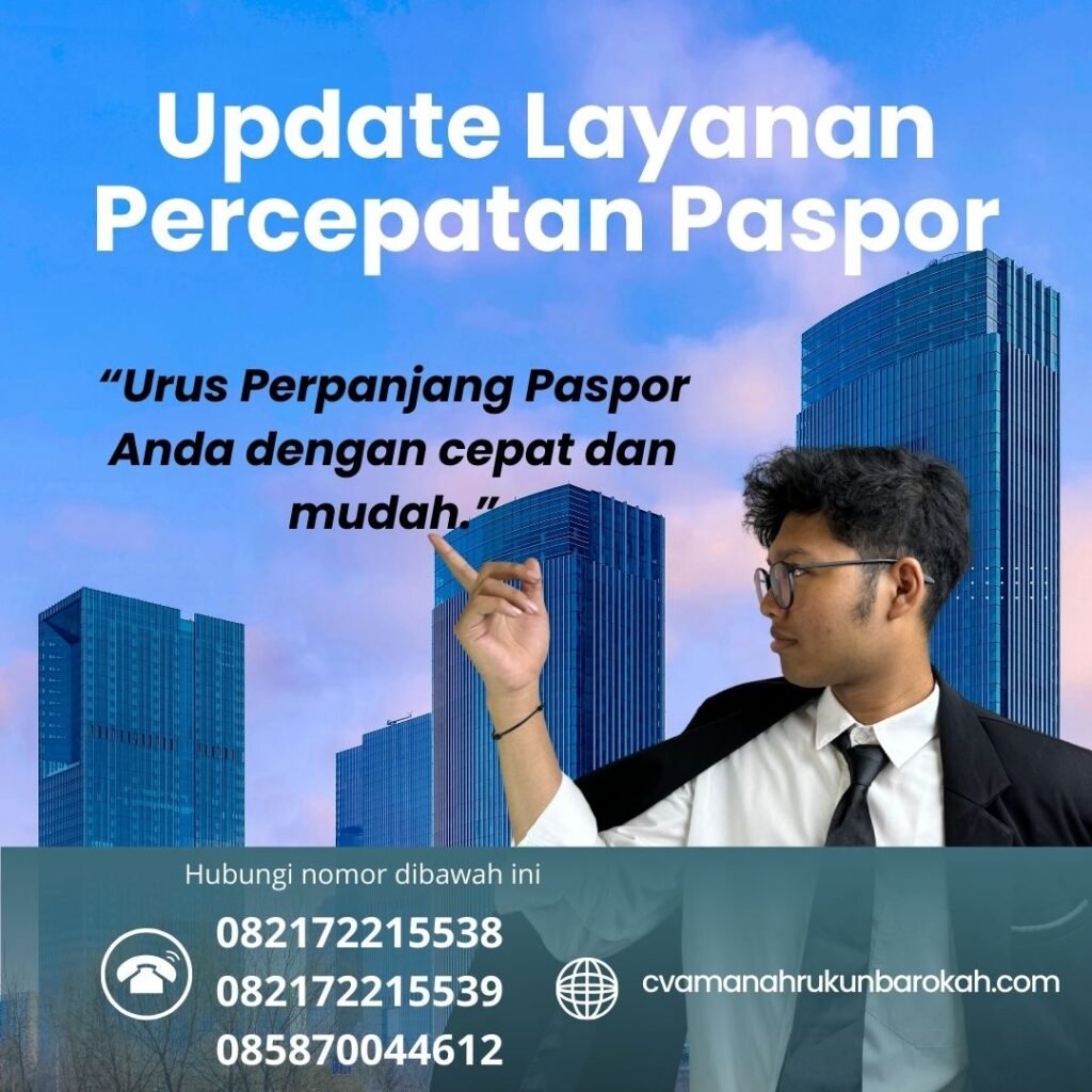 Update Layanan Percepatan Paspor Update layanan percepatan paspor