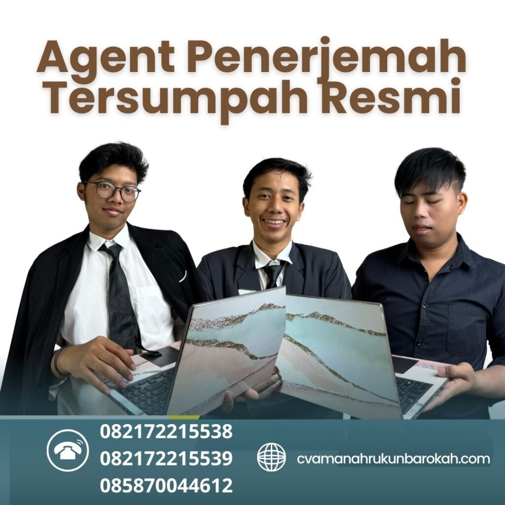 Agent Penerjemah Tersumpah Resmi Agent penerjemah tersumpah resmi