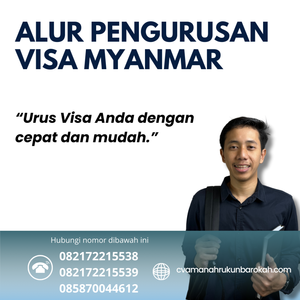 Alur pengurusan visa myanmar