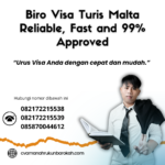 Biro visa turis malta reliable, fast and 99% approved
